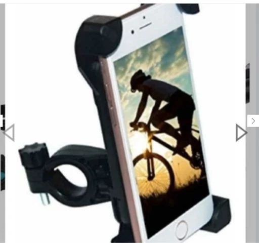 پایه نگهدارنده موبایل مناسب موتور و دوچرخه چهار گوشه مدل-Universal Bike Holder