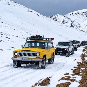 زنجیر چرخ کمربندی آفرودی (ضامن دار، 6 تکه) 