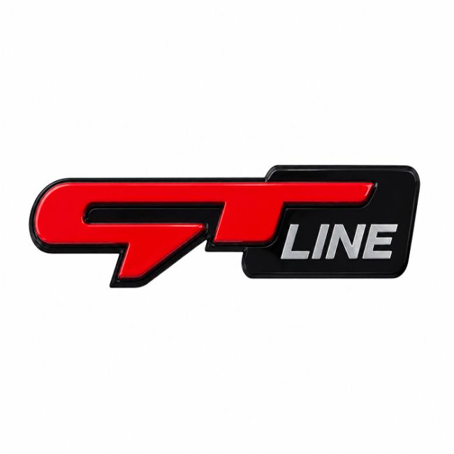 آرم نوشته GT LINE (جی تی لاین)