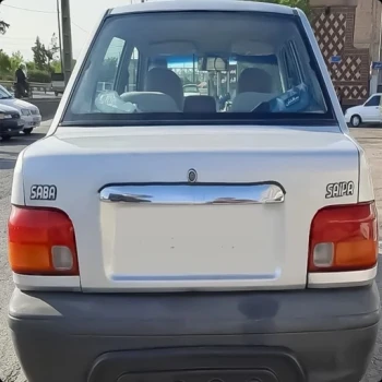 دستگیره صندوق عقب استیل پراید (آبکاری)