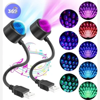 اتمسفرلایت کهکشانی سقف خودرو (USB)