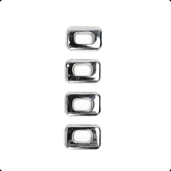 استیل دور شاسی قفل خودرو (بسته 4 عددی)