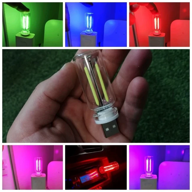  لامپ رترو لمسی (USB) 