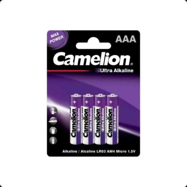 باتری قلم و نیم قلم کملیون درجه یک (Camelion Ultra Alkaline)