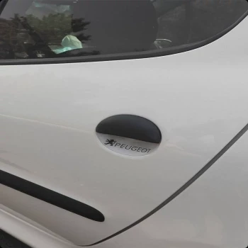برچسب ژله ای زیر دستگیره پژو206 و 207 (بسته 4 عددی)