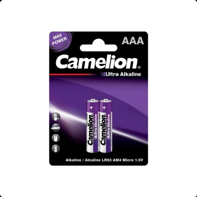 باتری قلم و نیم قلم کملیون درجه یک (Camelion Ultra Alkaline)