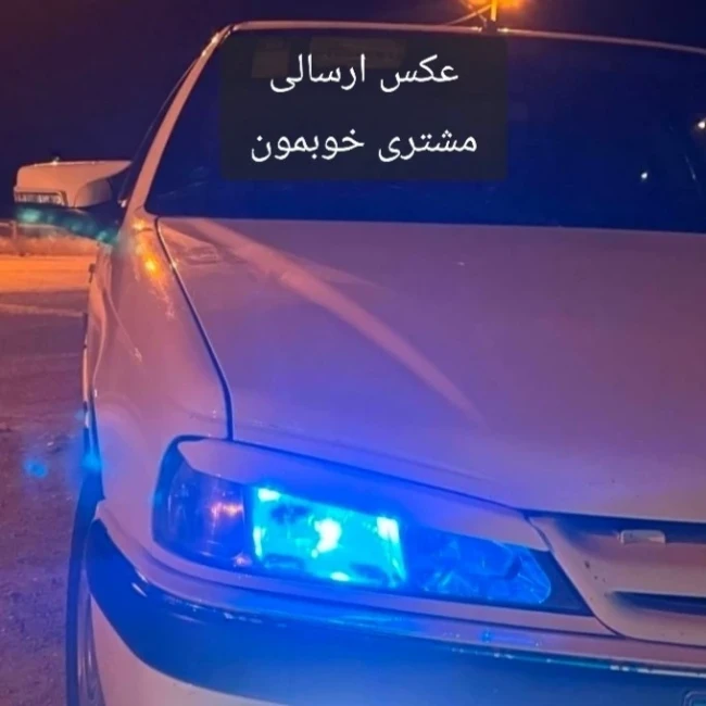 ابرویی چراغ جلو پژو پارس (بسته 2عددی)