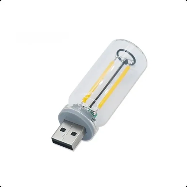  لامپ رترو لمسی (USB) 