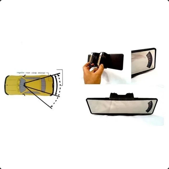 روآینه درجه دار خودرو
