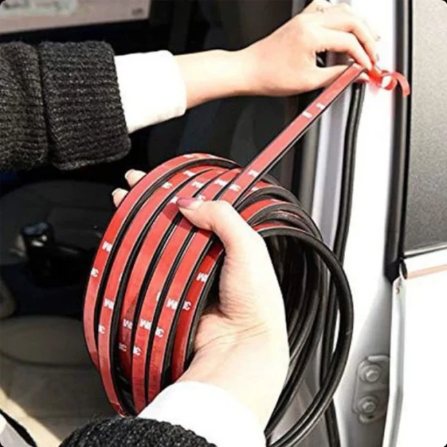 نوار درزگیر 5 لایه درب خودرو (فروش عمده) بسته 30عددی