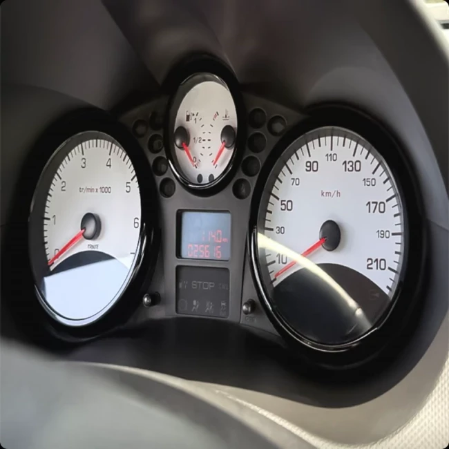حلقه کیلومتر رنگی پژو 207 