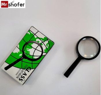 ذره بین سایز 40 میل - ذره بین گلس قطر 40 میلی متر