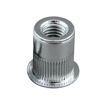 مهره پرچی گرد لبهدار (سایز M3 تا M12)