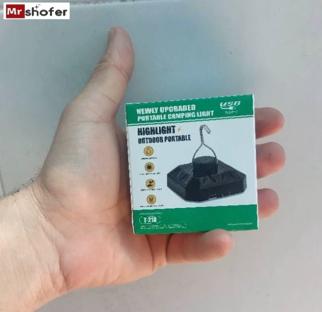 چراغ کمپی مربع شارژی T219