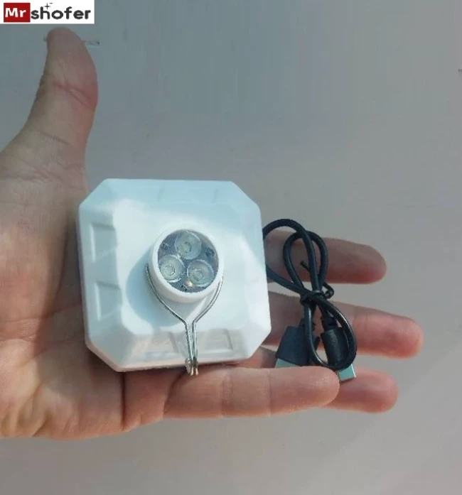 چراغ کمپی مربع شارژی T219
