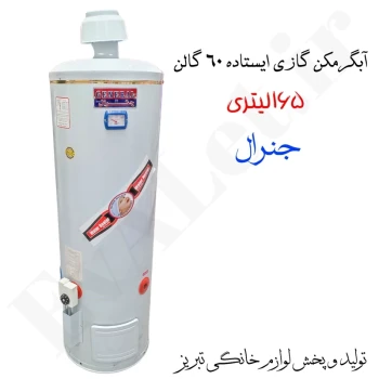 آبگرمکن گازی مخزنی ایستاده جنرال مدل L165 (پس کرایه)