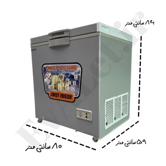 فریزر صندوقی الکتروفام L220 (پس کرایه)