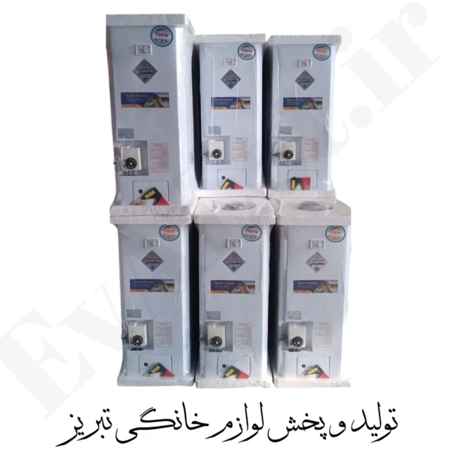 آبگرمکن گازی دیواری مخزنی تکسان و جنرال مدل L 60 (پس کرایه)