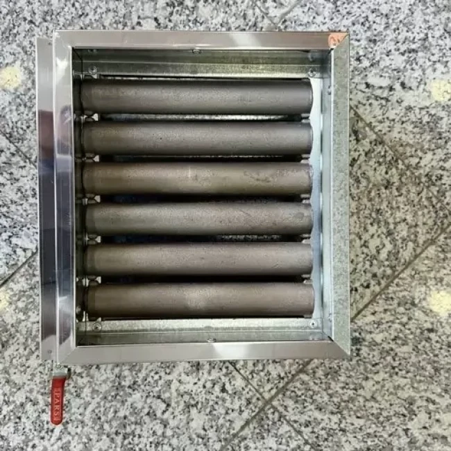 کباب پز گازی ( منقل ) 6 شعله استیل معروفی (پس کرایه)