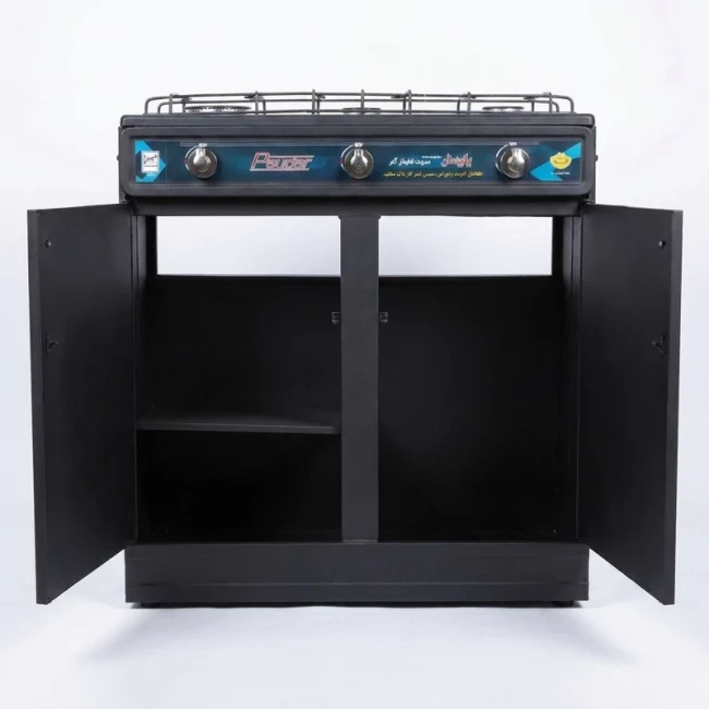 اجاق گاز 3 شعله کابین دار پایدار قاینار (پس کرایه)