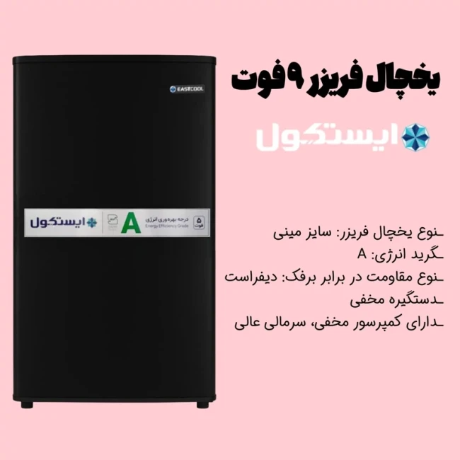 یخچال 9 فوت ایستکول مدل هتلی 2919 (پس کرایه)
