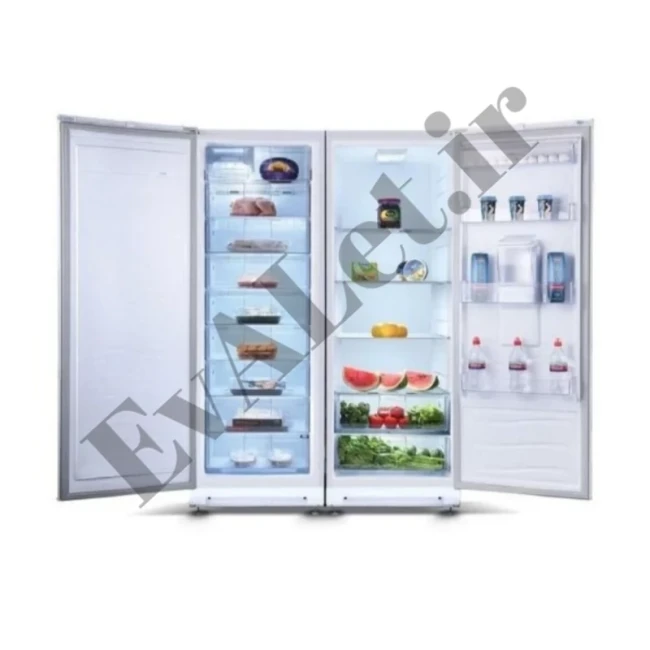 یخچال فریزر دوقلو 40 فوت استیلون مدل فلت (پس کرایه)