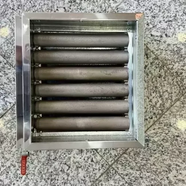 کباب پز گازی ( منقل گازی ) 6 شعله استیل معروفی (پس کرایه)