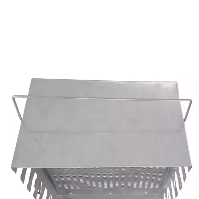 کباب پز معروف و هیزم مدل 12 سیخ 2 طرفه (پس کرایه)