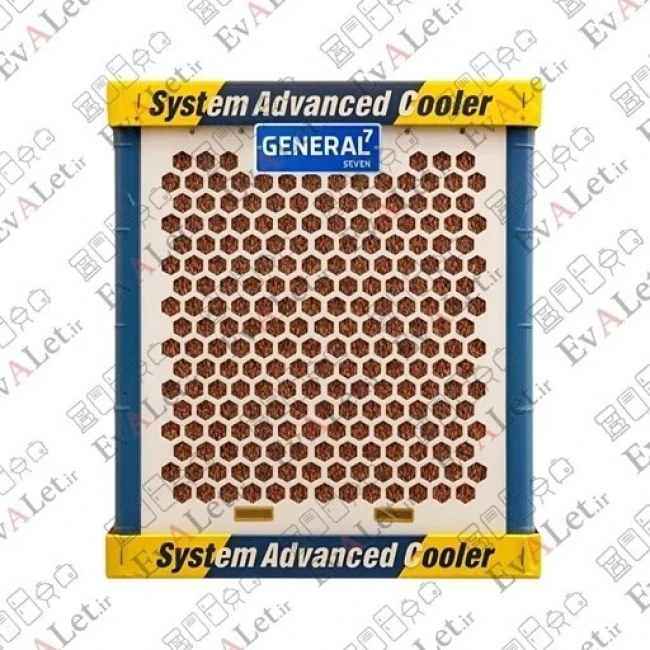 کولر آبی سلولوزی جنرال موتوژن 3/4 مدل 8000 (پس کرایه)