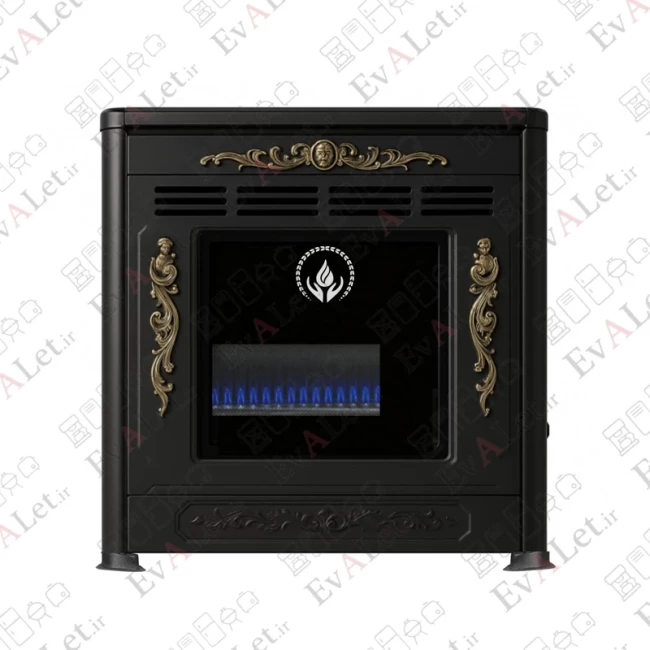 بخاری گازی جنرال دلون مدل 9000 (پس کرایه)