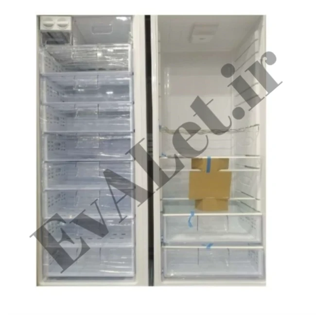 یخچال فریزر دوقلو 40 فوت استیلون مدل فلت (پس کرایه)
