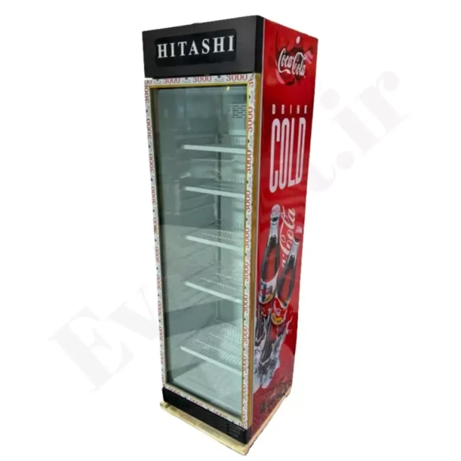 یخچال ویترینی 60 سانتی فروشگاهی تاج بلند هیتاشی (پس کرایه)