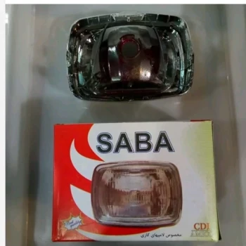 بلوری چراغ جلو موتور هوندا صبا فلزی