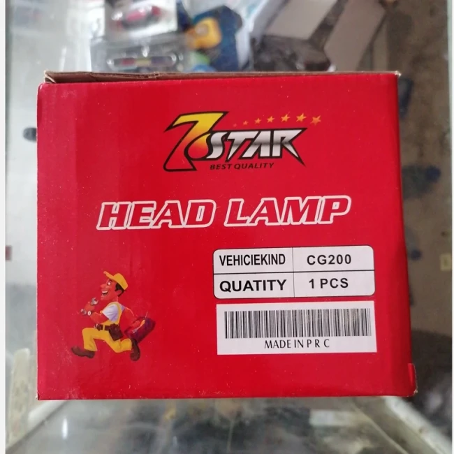 چراغ جلو کامل موتور هوندا 200 برند سون استار