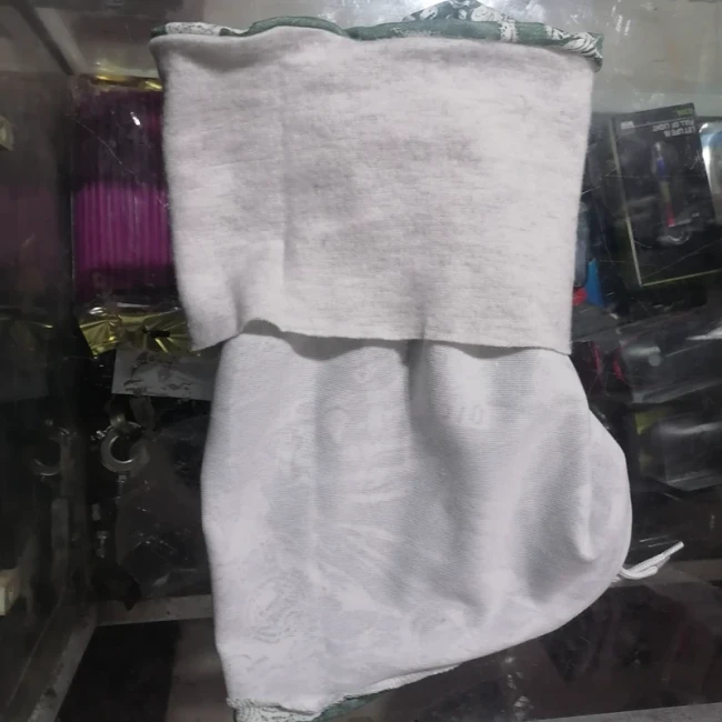 اسکارف اسکلتی سبز