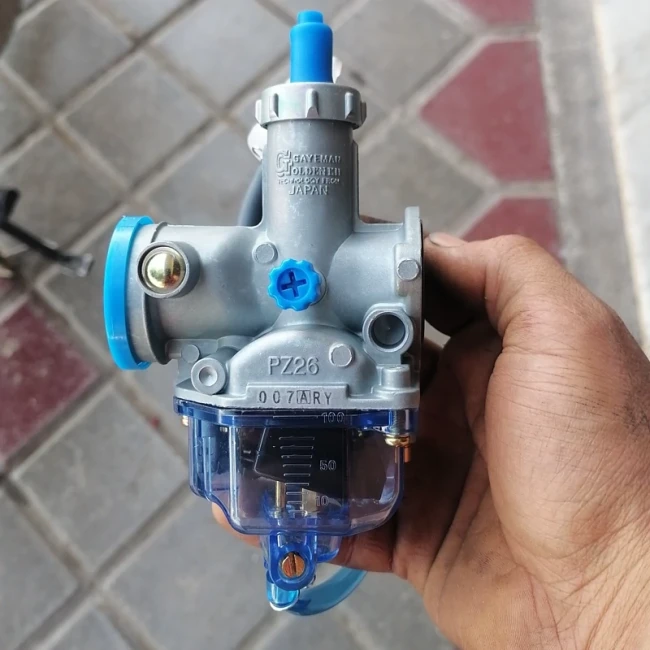 کاربرات موتور هوندا 125 پیاله شیشه ای برند KH