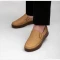 کفش زنانه طبی دست دوز مدل بهار رنگ کرم (همراه با کفی طبی و خارپاشنه)