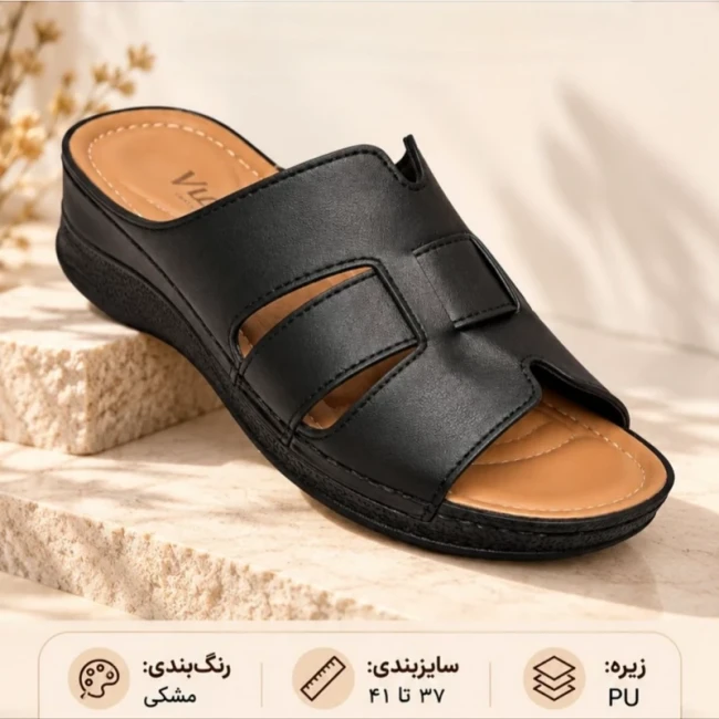 دمپایی زنانه طبی / اناتومیک و استاندارد سبک/ سایز 37 الی 41
