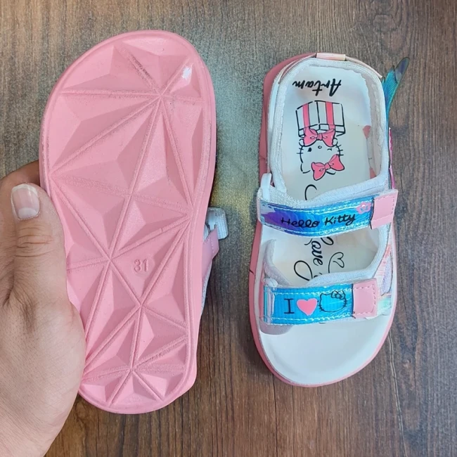 صندل دخترانه طبی، رکاب دار، سبک و راحت، سایز ( 26 الی 35)