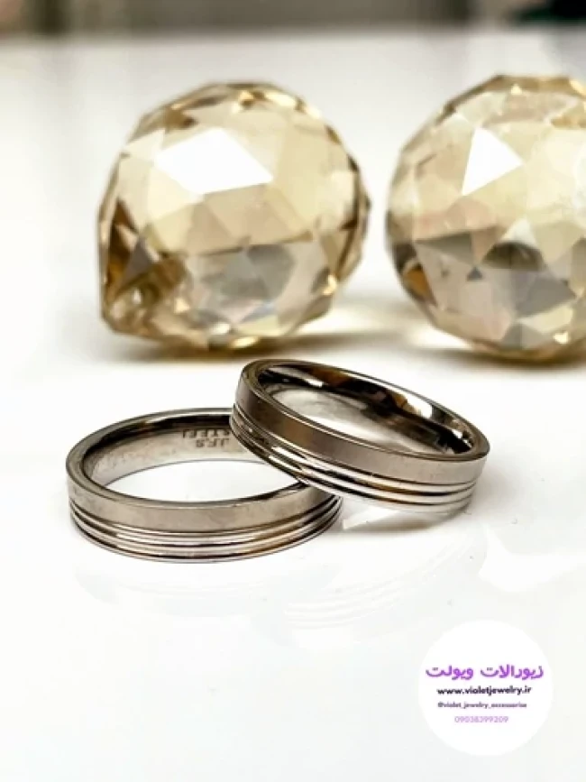 حلقه رینگی ست استیل اسپرت کد 3026