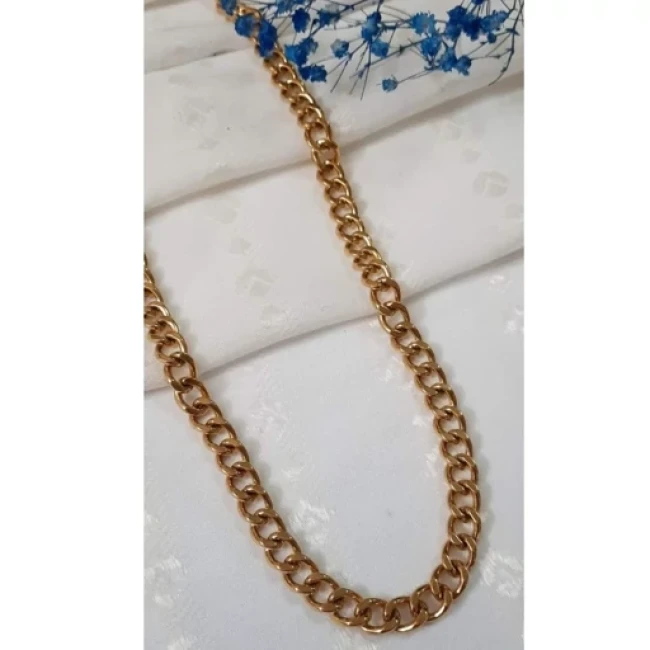 گردنبند کارتیر سایز 8 میل طول 50 سانتی جنس استیل کد 12149