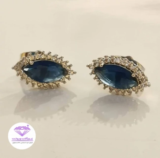 گوشواره میخی ژوپینگ | کد 9004
