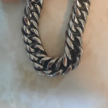 گردنبند کارتیر 18میل 60سانتی مردانه نقره ای