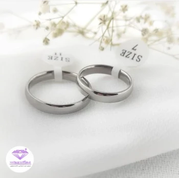 حلقه رینگی استیل ساده | کد 1053