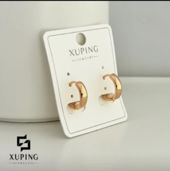 گوشواره بچگانه حلقه ای سایز ریز ژوپینگ کد 9011