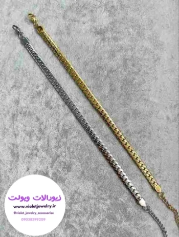 پابند استیل ماری بافت دار کد 7003