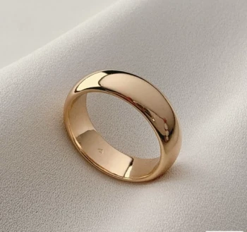 حلقه رینگ ساده مارک ژوپینگ کد 1056