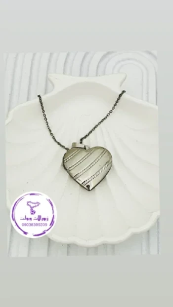 گردنبند لاکت (جاعکسی)مدل قلب کد10301