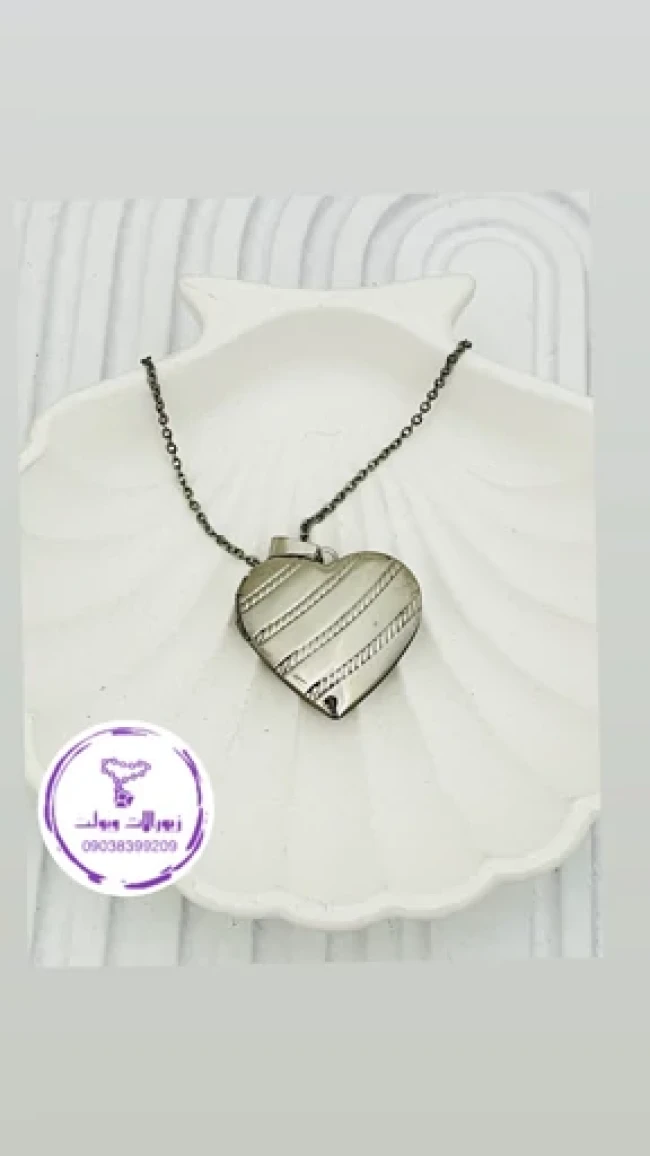 گردنبند لاکت (جاعکسی)مدل قلب کد10301