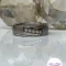 حلقه استیل اسپرت نگین دار سایز 17 کد 3057